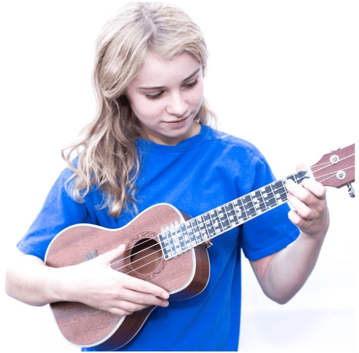 Learning with Ukulele Fretboard Stickers